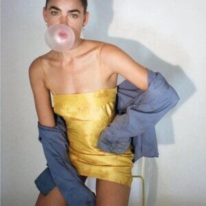 The Christy Sunflower dress